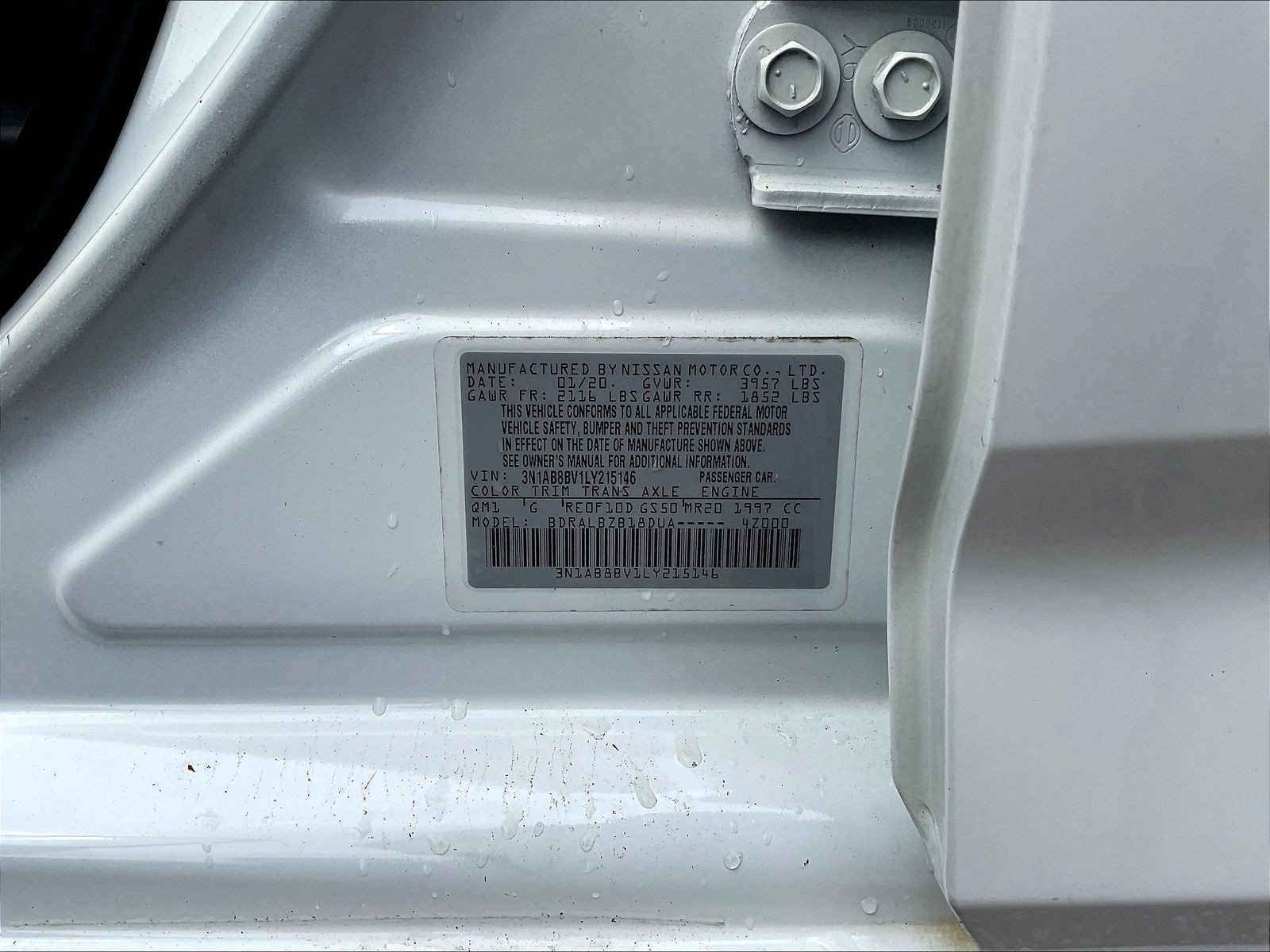 Used 2020 Nissan Sentra S FWD image 21