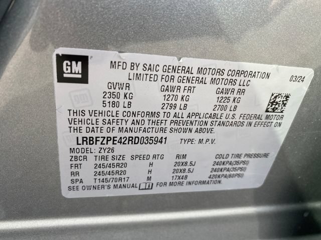 Certified 2024 Buick Envision Sport Touring AWD/4WD image 25