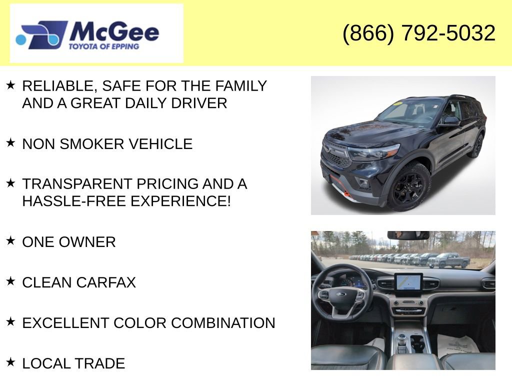 Used 2022 Ford Explorer Timberline w/ Timberline Technology Package AWD/4WD image 4