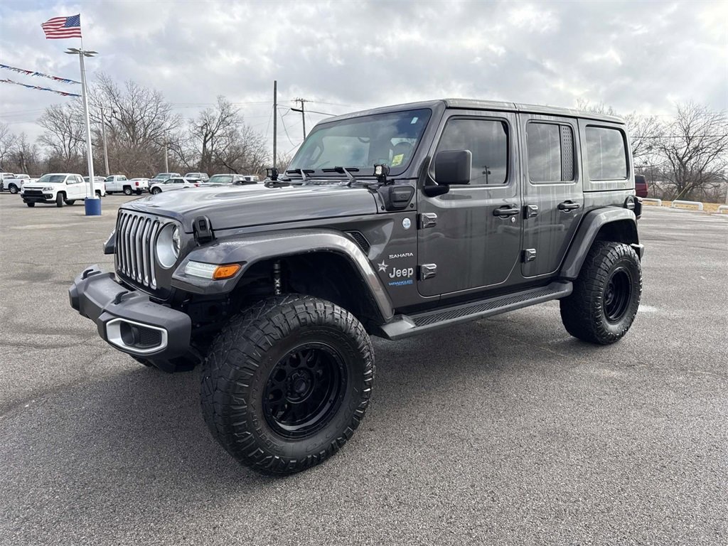 Used 2021 Jeep Wrangler Unlimited Sahara w/ Cold Weather Group image 2