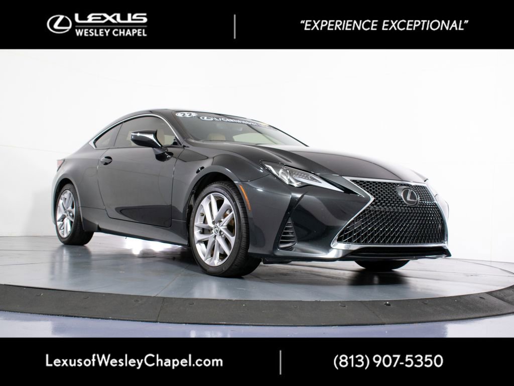 Used 2022 Lexus RC 300 w/ Accessory Package