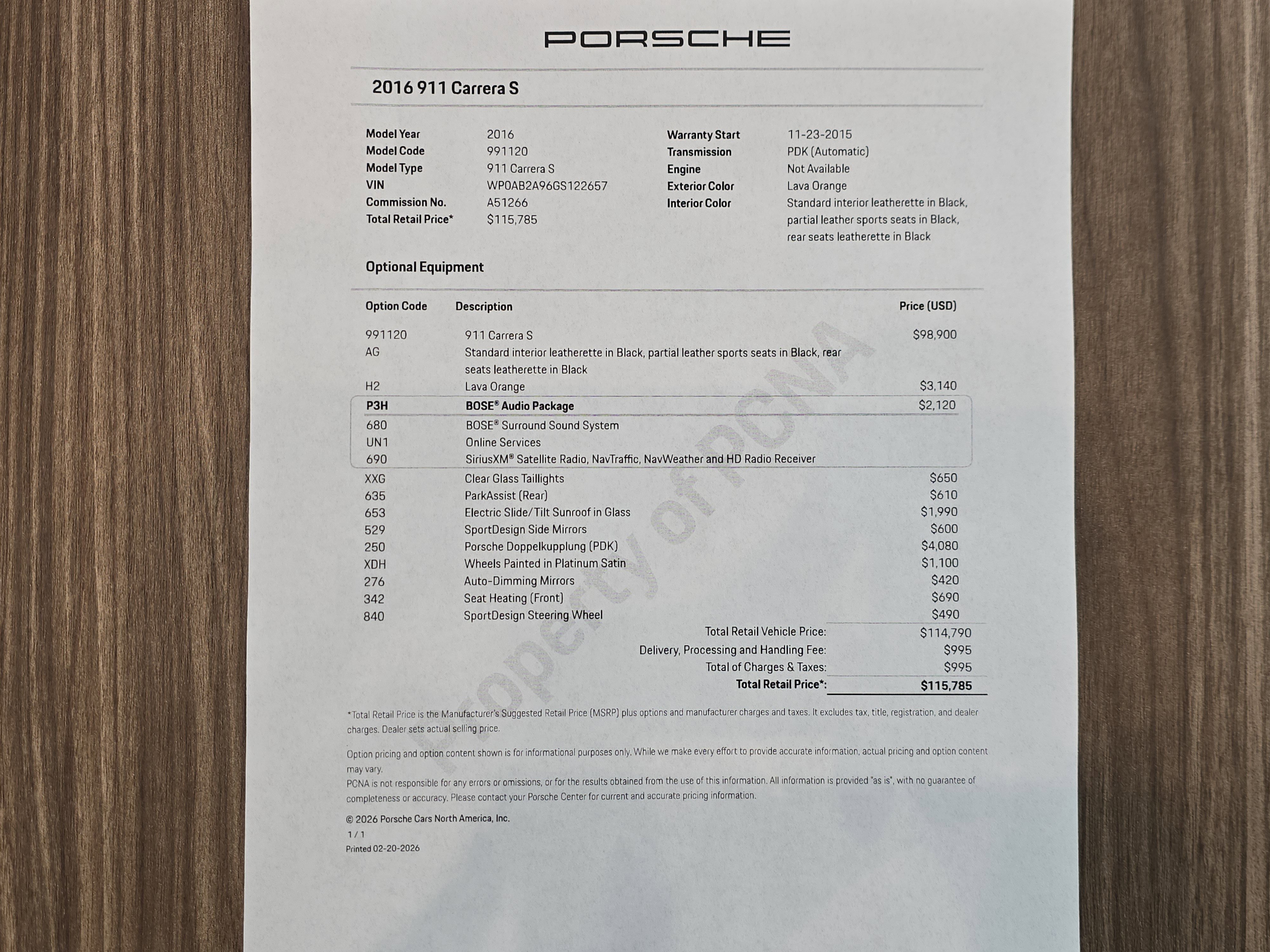 Used 2016 Porsche 911 Carrera S image 28