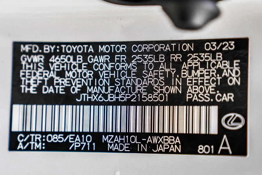 Used 2023 Lexus UX 250h FWD w/ Accessory Package (Z2) image 25