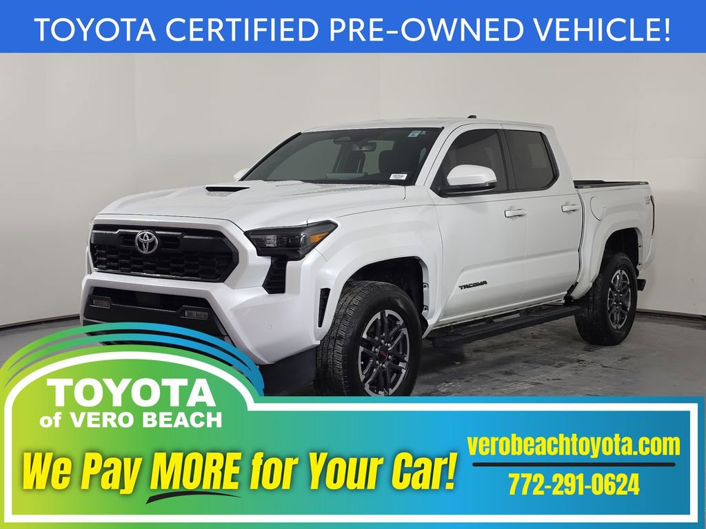 Certified 2024 Toyota Tacoma TRD Sport w/ TRD Sport Upgrade Package