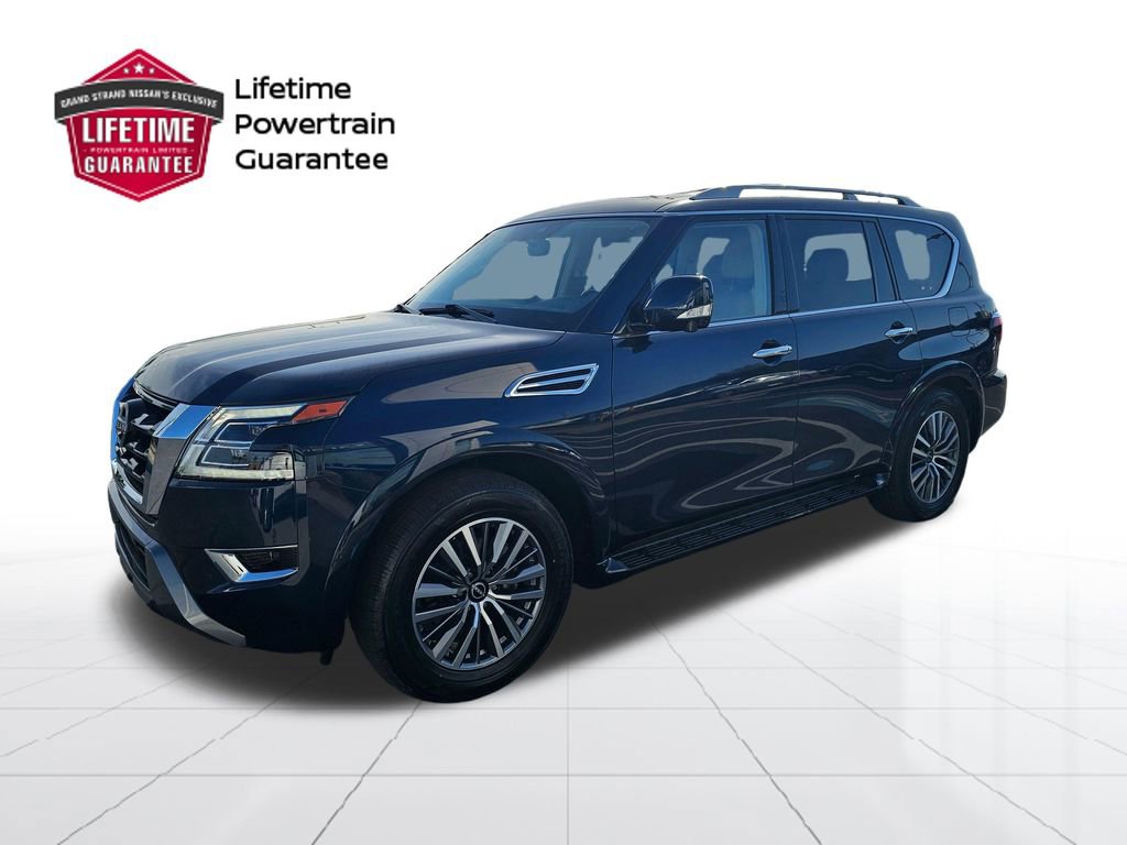 Used 2024 Nissan Armada SL w/ Captain's Chairs Package RWD image 1