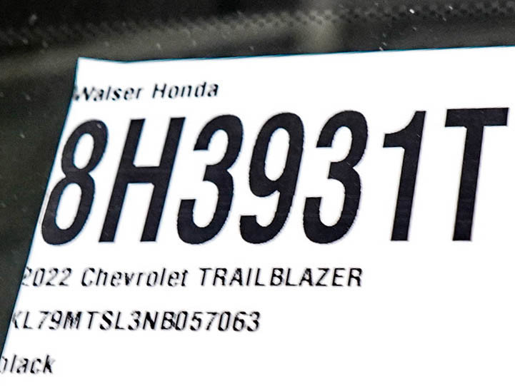 Used 2022 Chevrolet TrailBlazer RS FWD image 29
