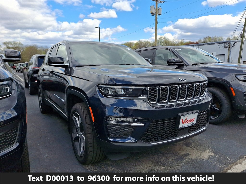 New 2024 Jeep Grand Cherokee Limited 4xe w/ Luxury Tech Group II