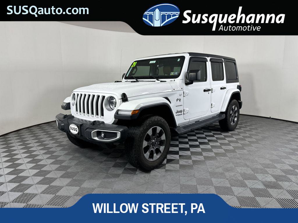 Used 2020 Jeep Wrangler Unlimited Sahara w/ LED Lighting Group