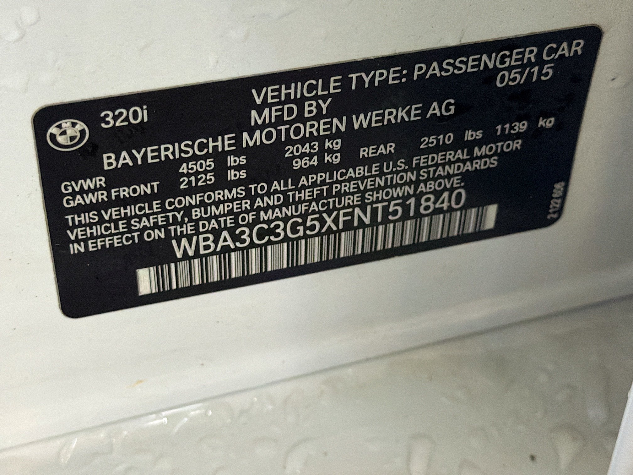 Used 2015 BMW 320i xDrive Sedan AWD/4WD image 12