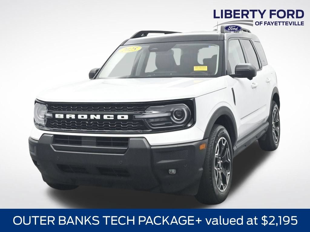 Certified 2025 Ford Bronco Sport Outer Banks w/ Outer Banks Tech Package+ AWD/4WD 360° Tour