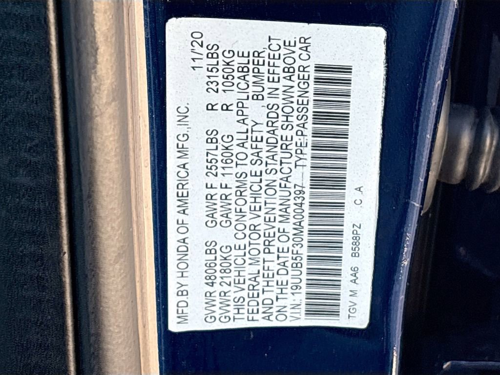 Used 2021 Acura TLX FWD image 32