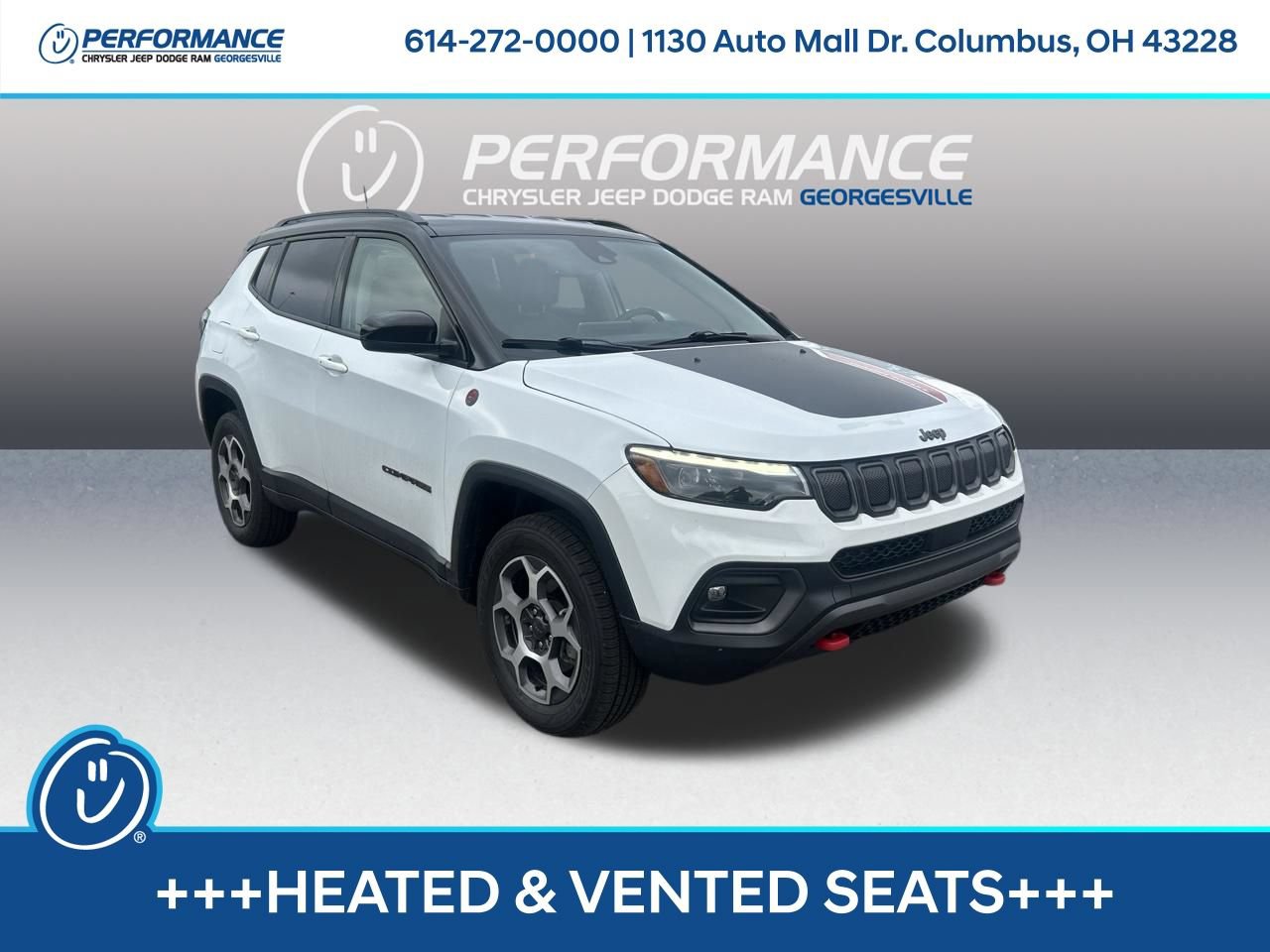 Used 2022 Jeep Compass Trailhawk w/ Trailhawk Elite Group AWD/4WD image 1