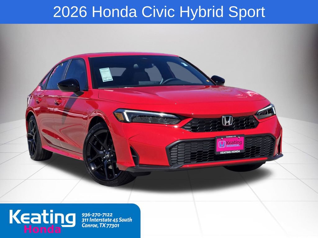 Certified 2026 Honda Civic FWD Hybrid Sedan image 1
