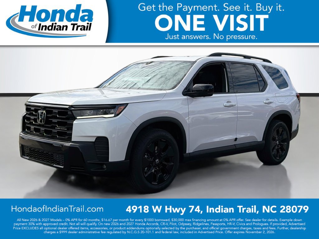 New 2026 Honda Pilot Black Edition image 2