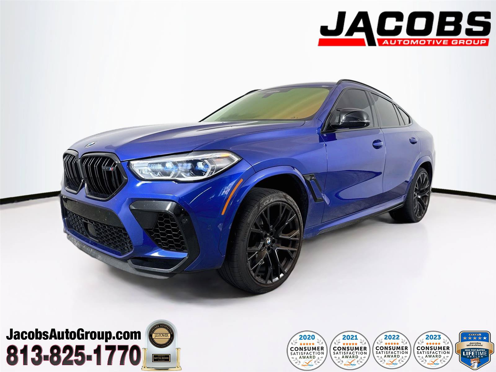 Used 2020 BMW X6 M Competition w/ Executive Package AWD/4WD image 1