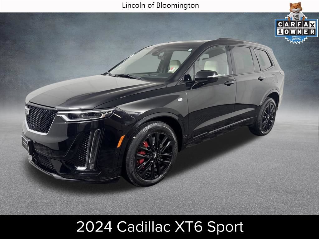 Used 2024 Cadillac XT6 Sport w/ LPO, Onyx Lite Package AWD/4WD image 1