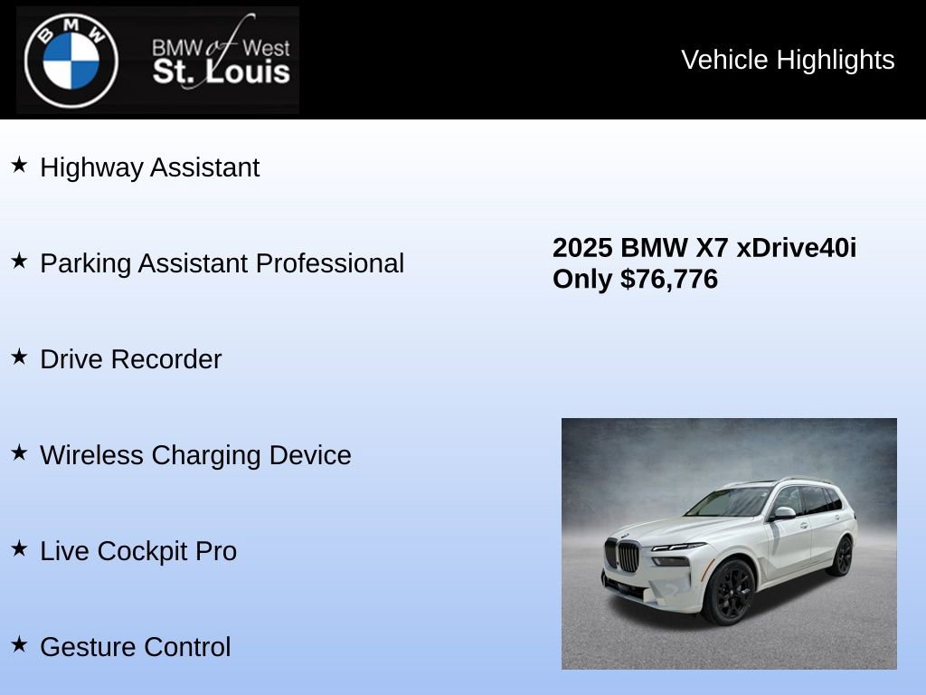Used 2025 BMW X7 xDrive40i image 31