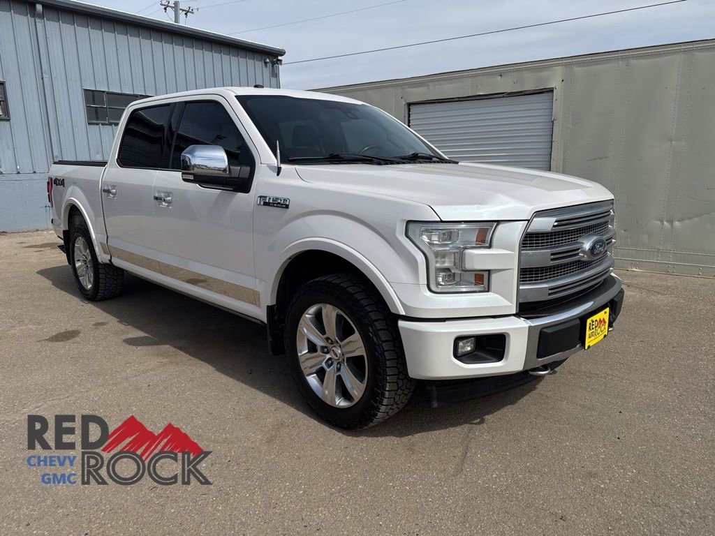 Used 2017 Ford F150 Platinum w/ Trailer Tow Package AWD/4WD image 3
