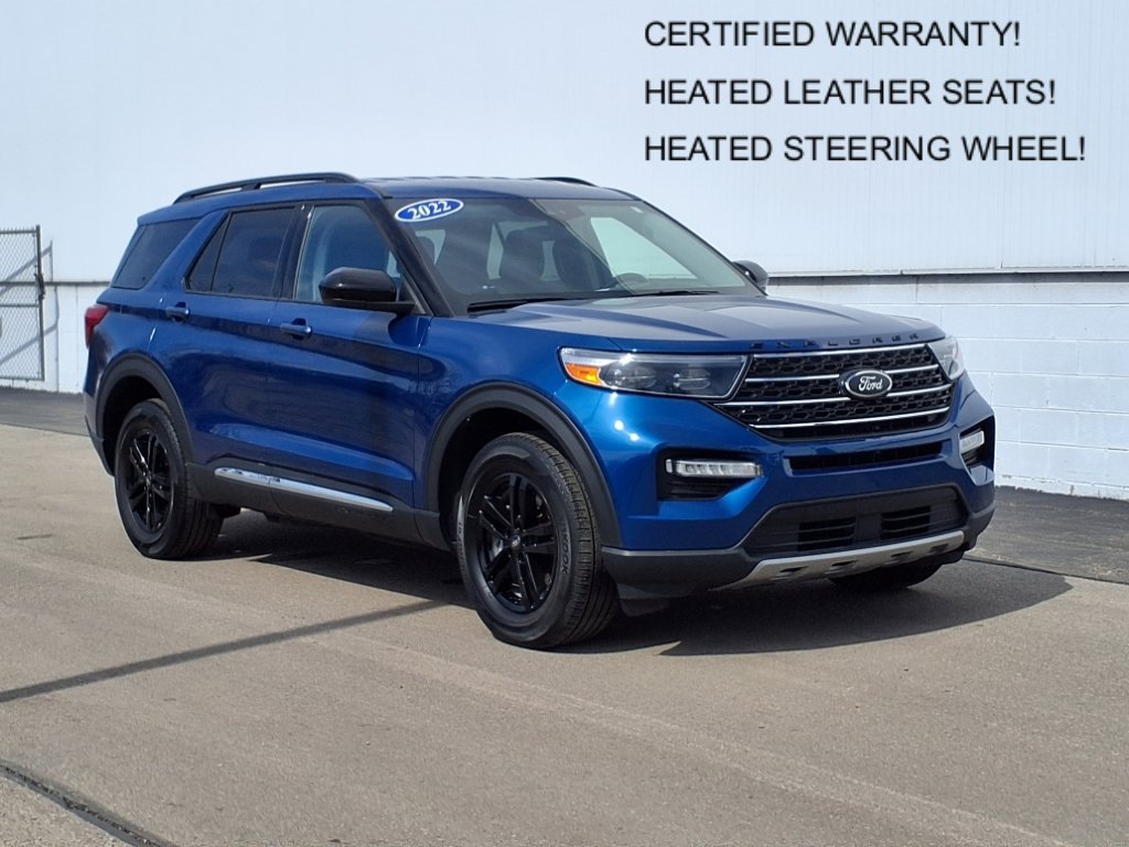 Certified 2022 Ford Explorer XLT w/ Equipment Group 202A image 1