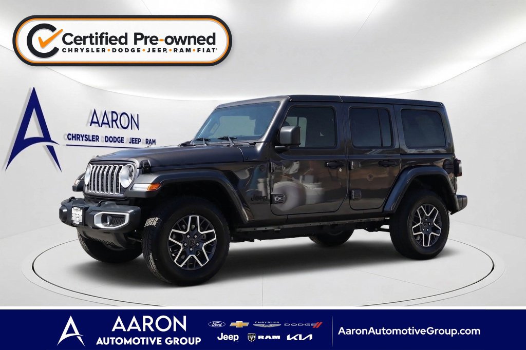 Certified 2025 Jeep Wrangler Unlimited Sahara