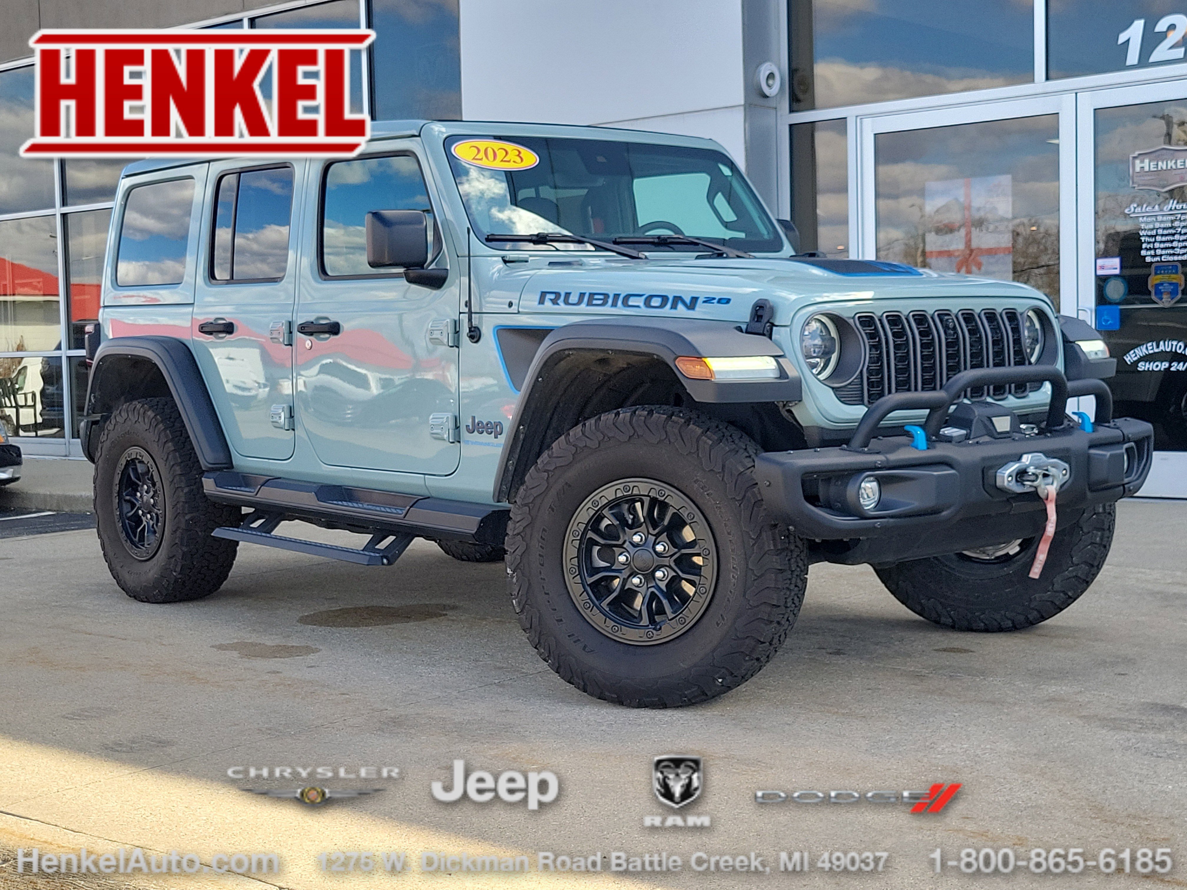 Used 2023 Jeep Wrangler Unlimited Rubicon 4xe