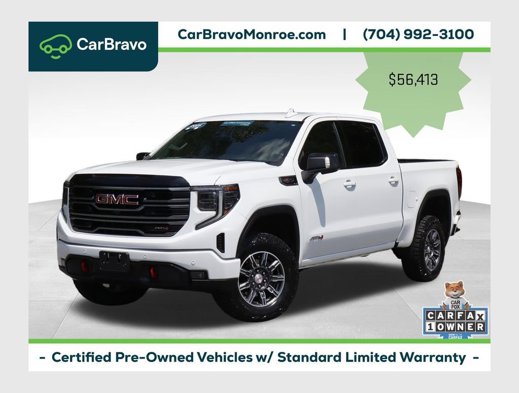 Certified 2025 GMC Sierra 1500 AT4