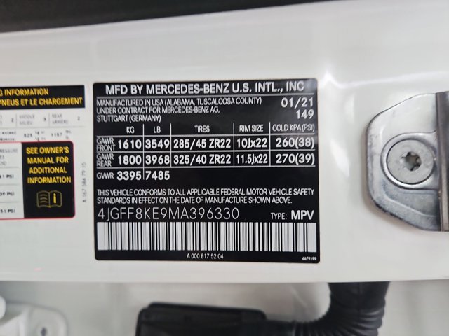 Used 2021 Mercedes-Benz GLS 63 AMG 4MATIC image 28