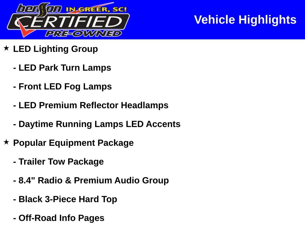 Used 2021 Jeep Gladiator Overland w/ Popular Equipment Package AWD/4WD image 3