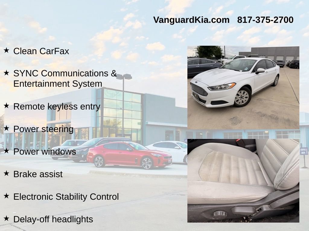 Used 2014 Ford Fusion S FWD image 6