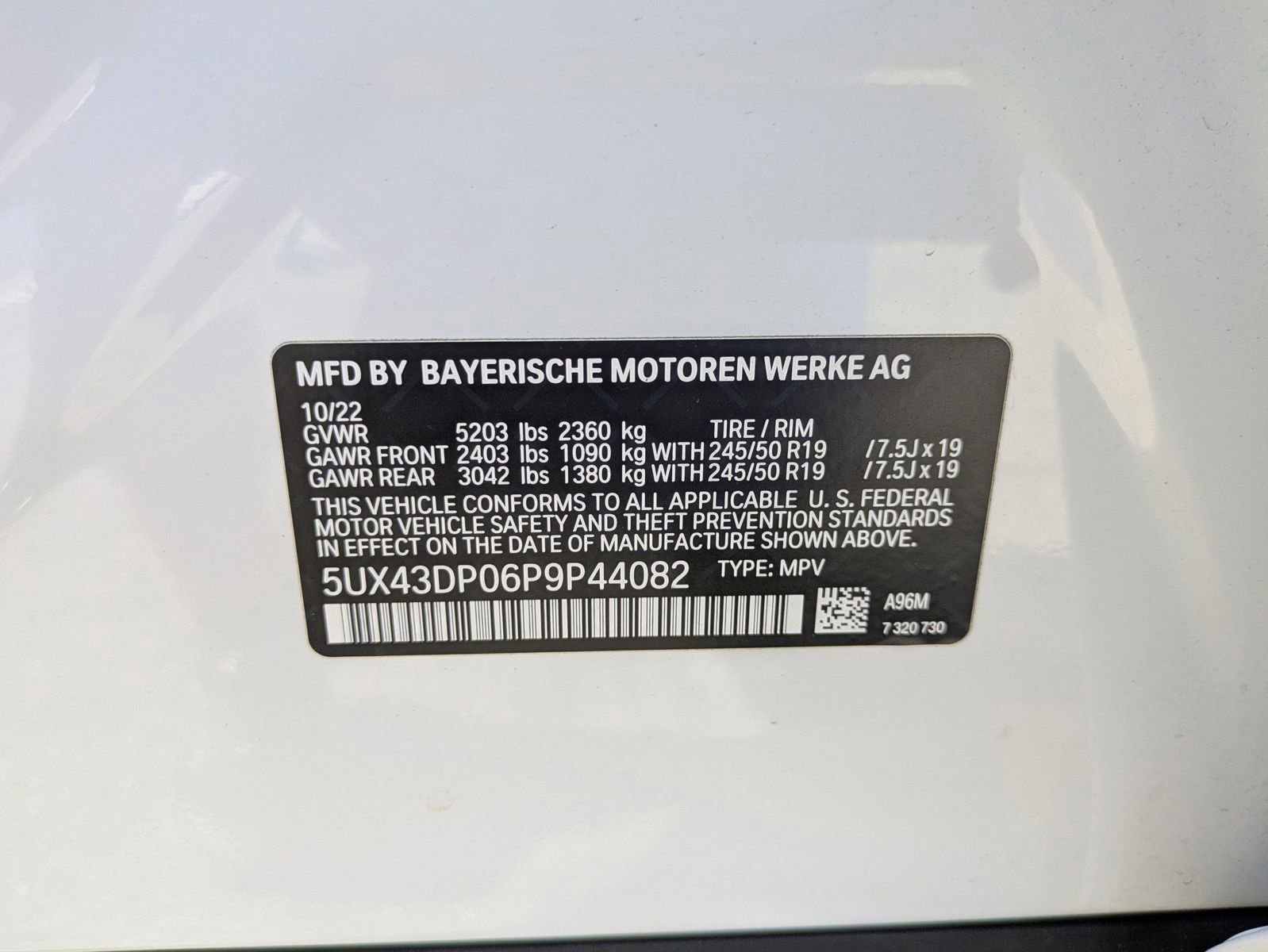 Used 2023 BMW X3 sDrive30i w/ Premium Package image 24