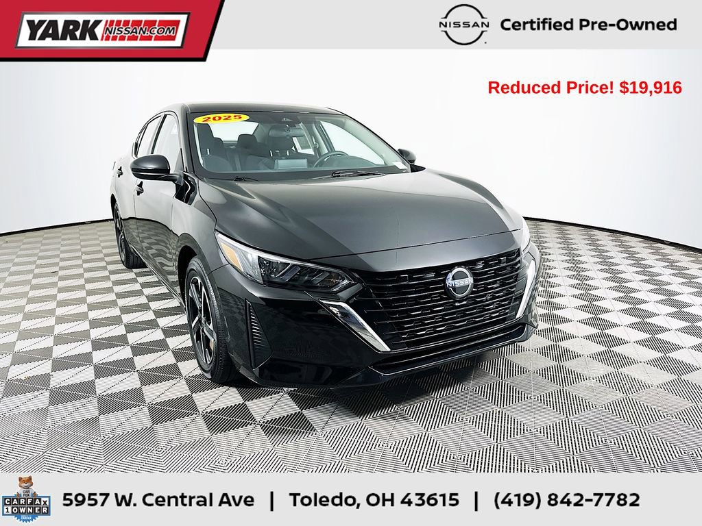 Certified 2025 Nissan Sentra SV