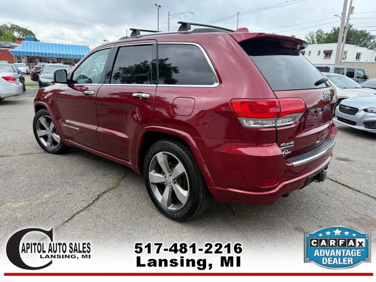 Used 2015 Jeep Grand Cherokee Overland w/ Advanced Technology Group image 6