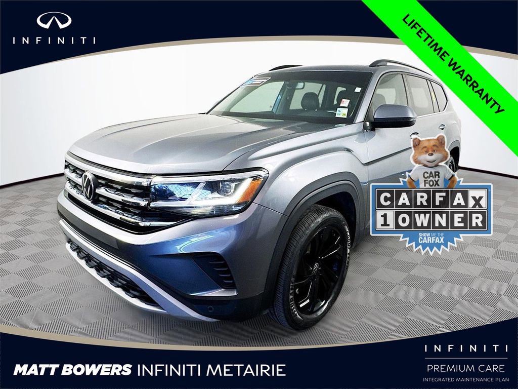 Used 2022 Volkswagen Atlas SE w/ Panoramic Sunroof Package image 1