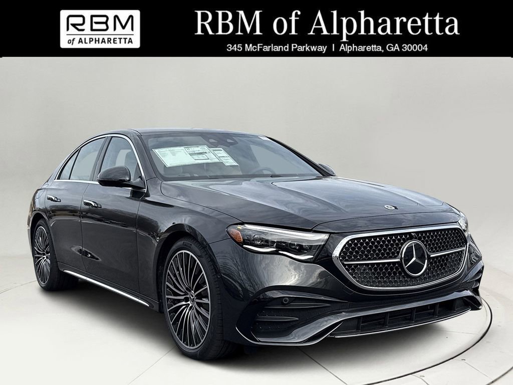 New 2026 Mercedes-Benz E 450 4MATIC Sedan image 1