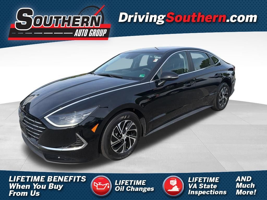 Used 2023 Hyundai Sonata Blue w/ Cargo Package image 1