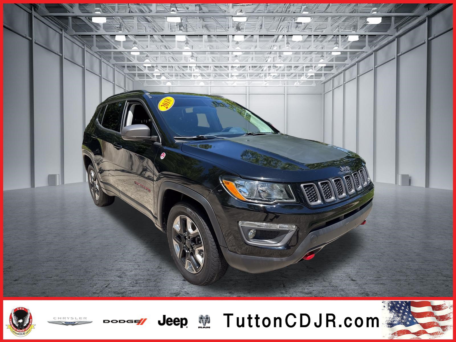Used 2018 Jeep Compass Trailhawk w/ Leather Interior Group AWD/4WD video 1