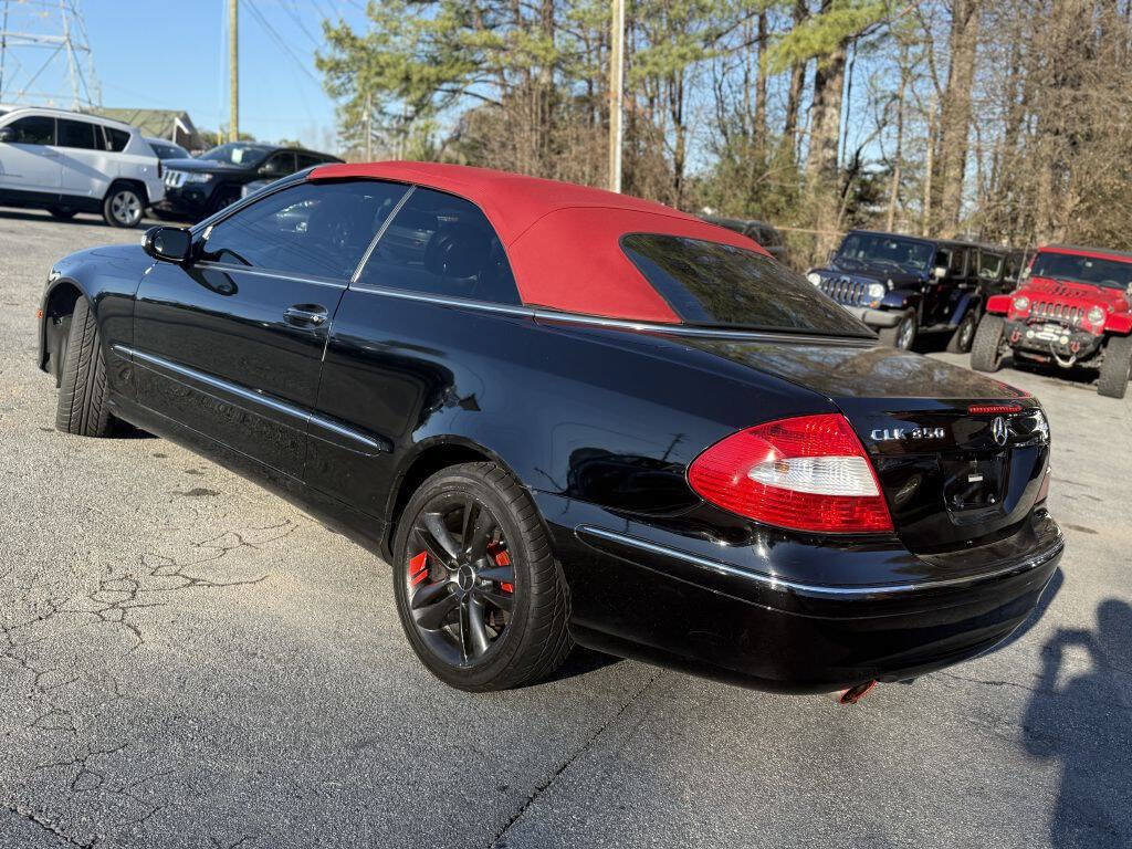 Used 2008 Mercedes-Benz CLK 350 Cabriolet w/ P1 Pkg image 3