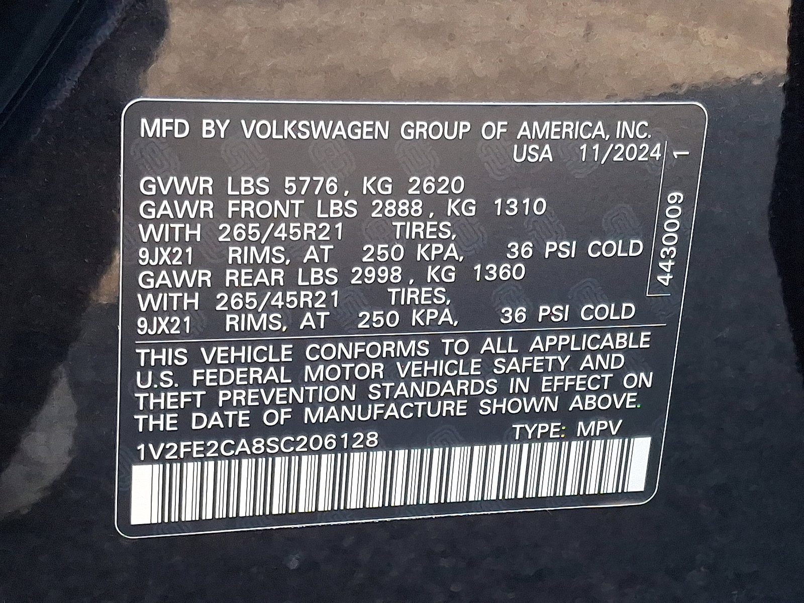 New 2025 Volkswagen Atlas Cross Sport SEL Premium R-Line image 11