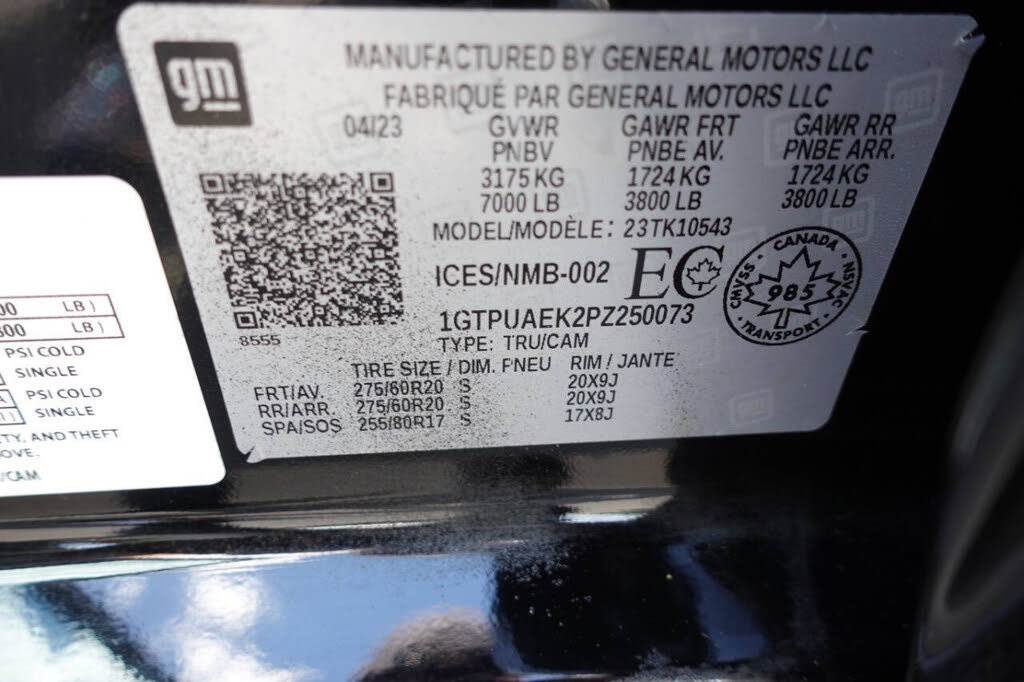 Used 2023 GMC Sierra 1500 Pro w/ Graphite Edition AWD/4WD image 20