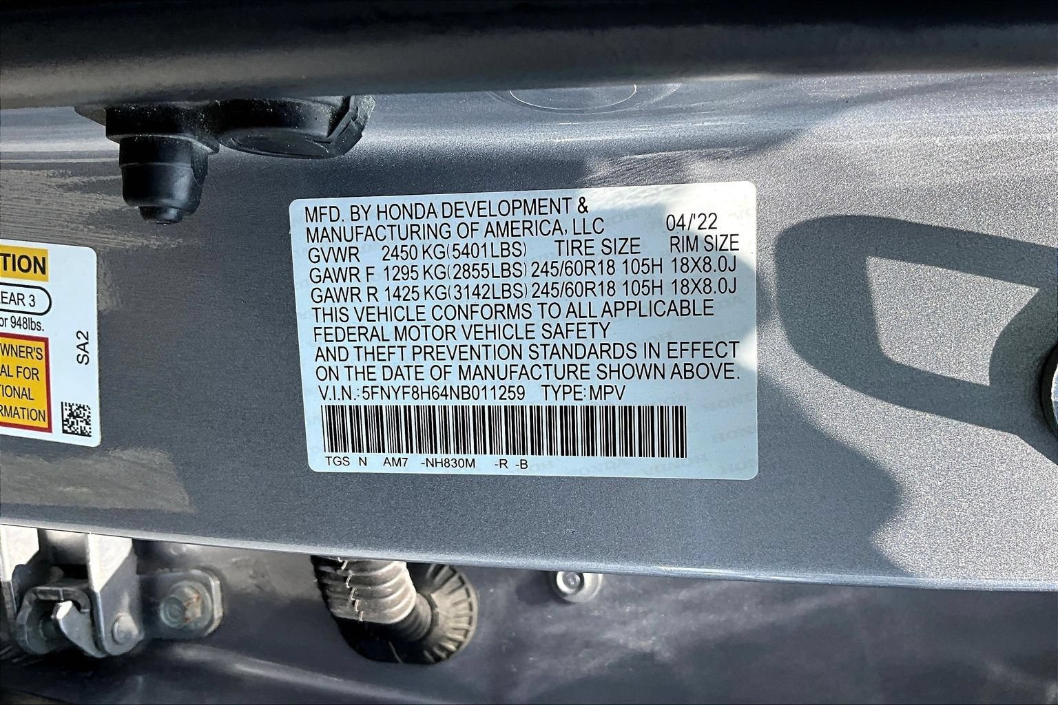 Used 2022 Honda Passport TrailSport image 19