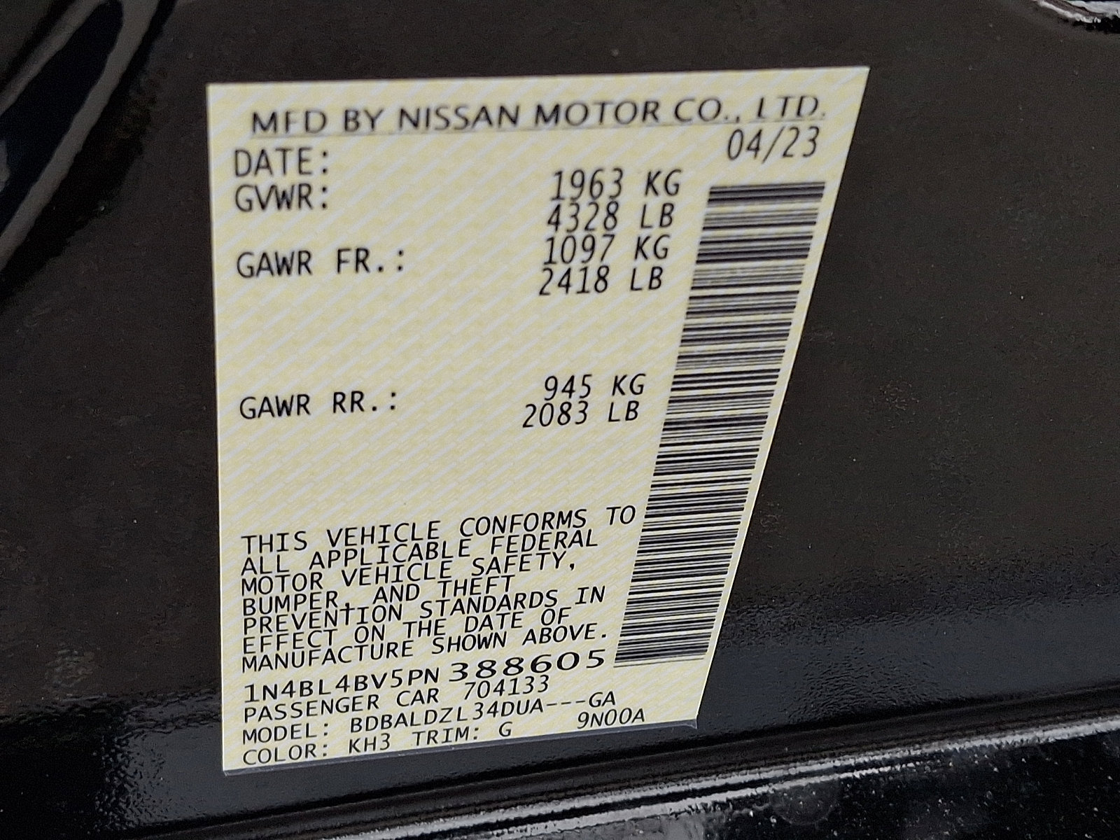 Used 2023 Nissan Altima 2.5 S image 27