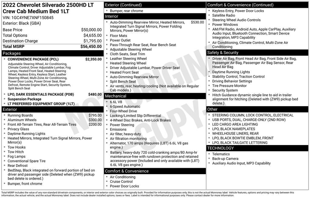 Certified 2022 Chevrolet Silverado 2500 LT w/ Convenience Package AWD/4WD image 34