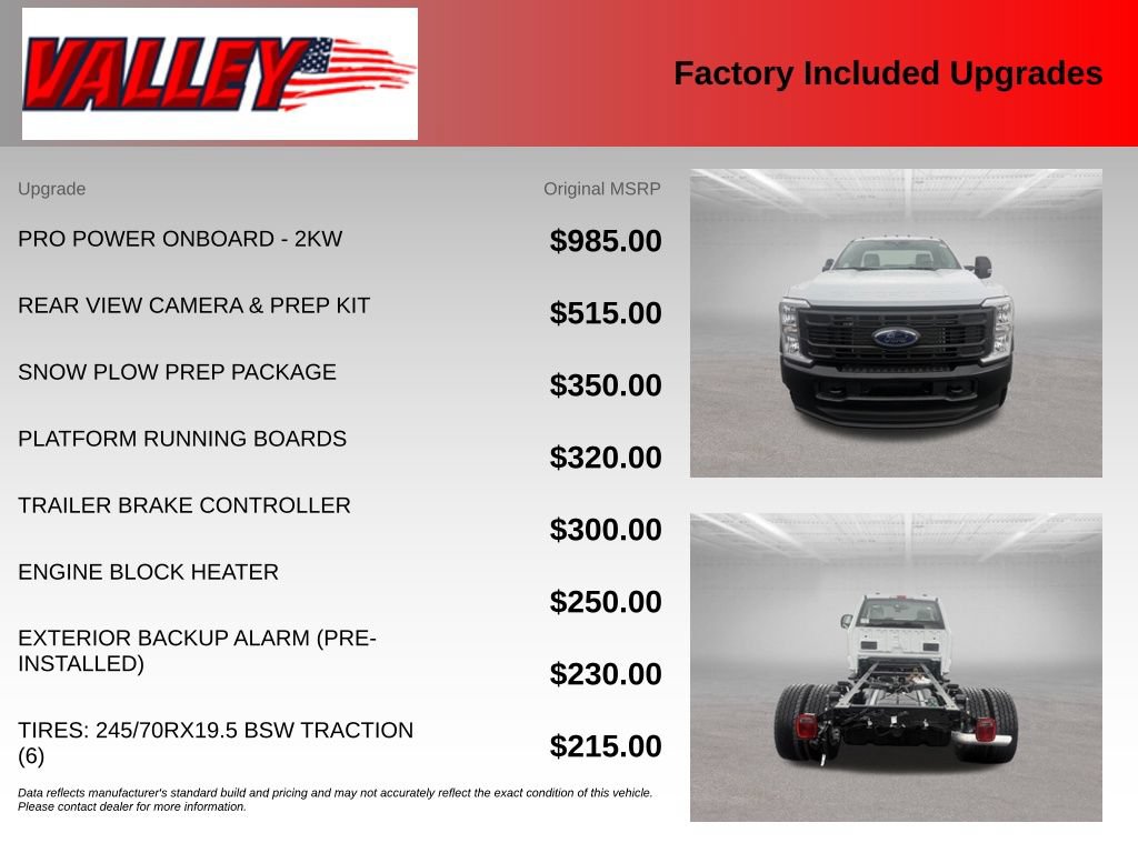 New 2026 Ford F600 4x4 Regular Cab Super Duty w/ Snow Plow Prep Package image 4