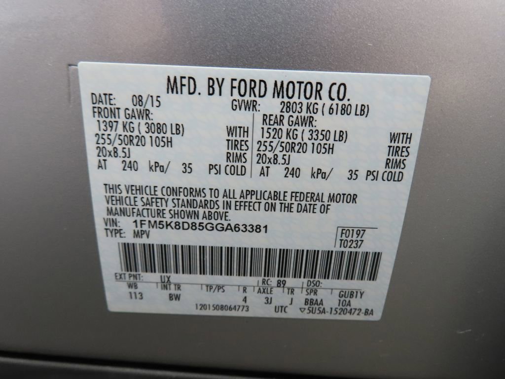 Used 2016 Ford Explorer XLT w/ Equipment Group 202A AWD/4WD image 64