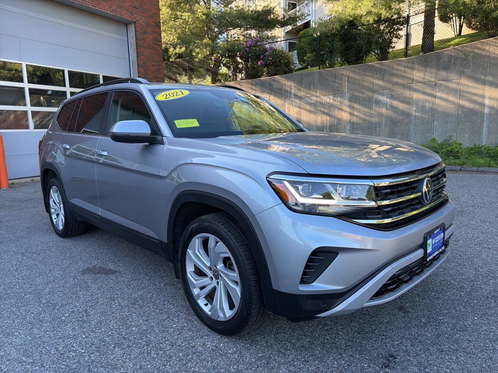Used 2021 Volkswagen Atlas SE w/ Panoramic Sunroof Package AWD/4WD image 8