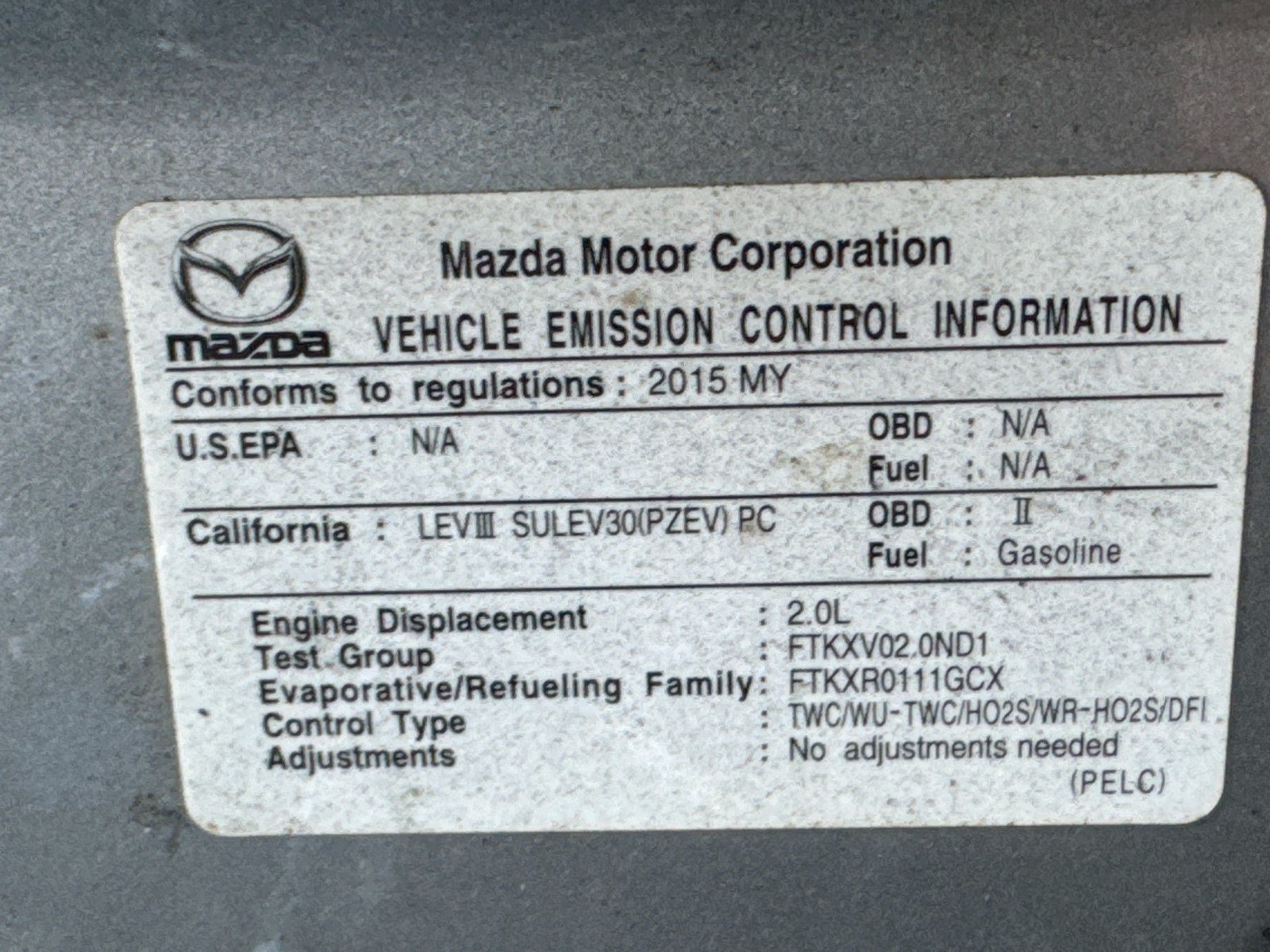 Used 2015 MAZDA MAZDA3 i Touring FWD image 18