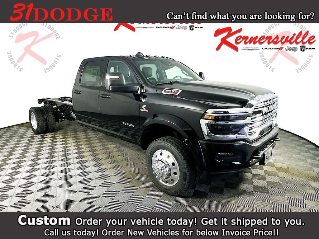 New 2026 RAM 4500 4x4 Crew Cab DRW w/ Laramie Trim Package