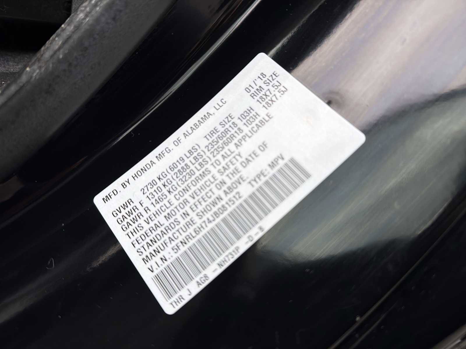 Used 2018 Honda Odyssey EX-L image 32