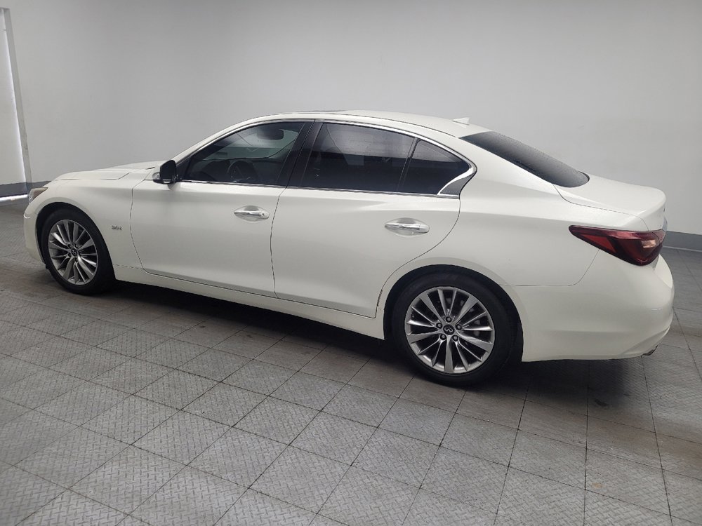 Used 2018 INFINITI Q50 Luxe w/ Essential Package (3.0T Luxe) RWD image 3