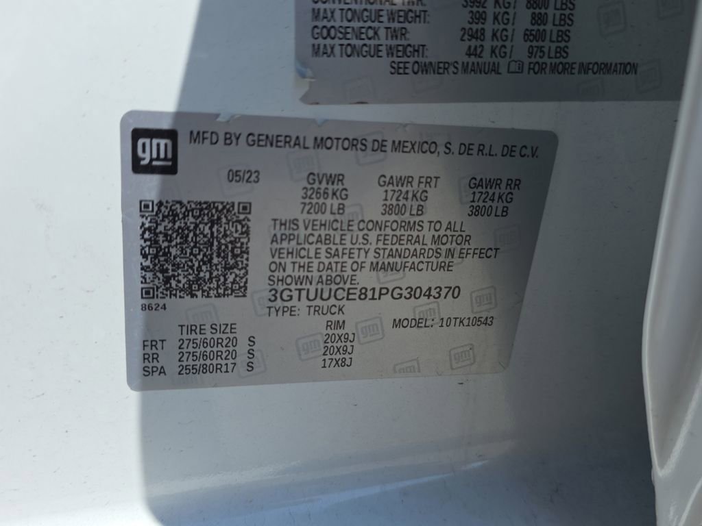 Used 2023 GMC Sierra 1500 Elevation w/ Elevation Premium Package image 19